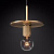 Подвесной Светильник Rh Utilitaire Disk Shade Pendant Brass By Imperiumloft