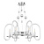 Подвесная люстра Maytoni Taro MOD026PL-06CH