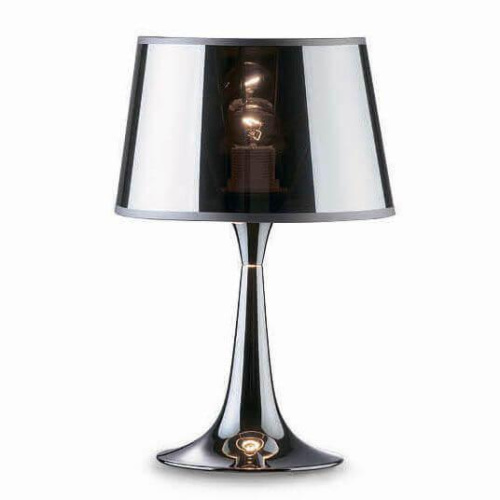 Настольная лампа Ideal Lux London London Tl1 Small Cromo 032368 Настольная лампа Ideal Lux London London Tl1 Small Cromo 032368