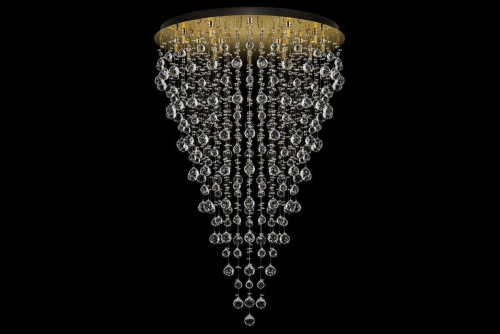 Каскадная люстра Arti Lampadari Flusso H 1.4.80.615 G Каскадная люстра Arti Lampadari Flusso H 1.4.80.615 G