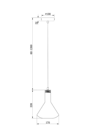 Подвесной светильник Freya Lizia FR8010PL-01GB Подвесной светильник Freya Lizia FR8010PL-01GB