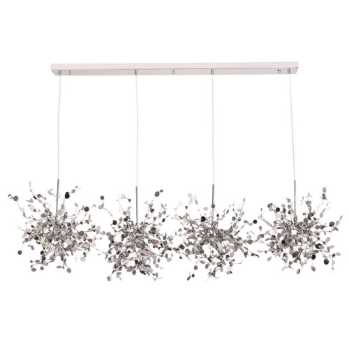 Подвесной светильник Crystal Lux GARDEN SP3х4 L1600 CHROME Подвесной светильник Crystal Lux GARDEN SP3х4 L1600 CHROME