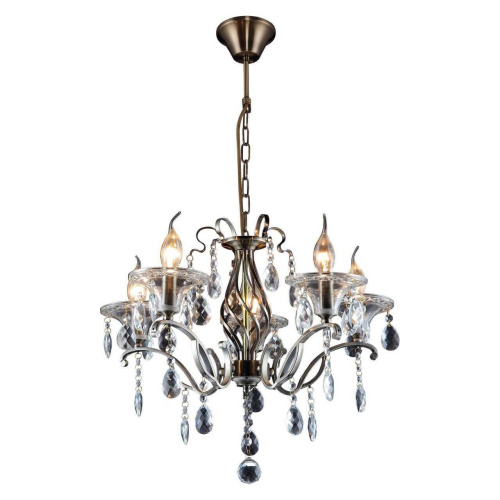Подвесная люстра Toplight Zoe TL7220D-05AB Подвесная люстра Toplight Zoe TL7220D-05AB