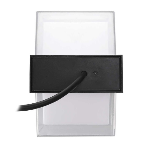 Уличный настенный светодиодный светильник Uniel ULU-P26B-2x5W/4000K IP65 Black UL-00010518 Уличный настенный светодиодный светильник Uniel ULU-P26B-2x5W/4000K IP65 Black UL-00010518