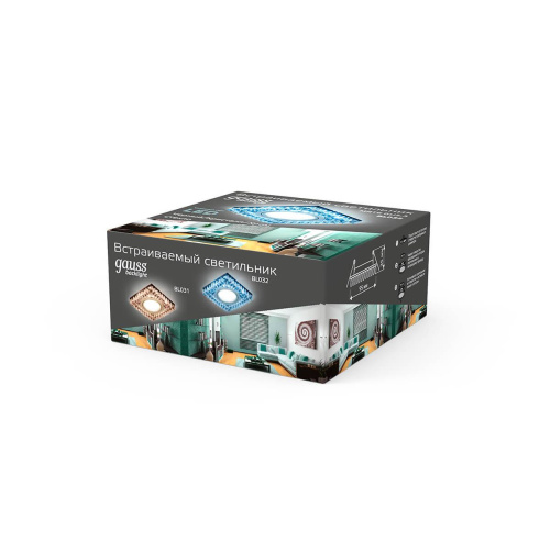 Встраиваемый светильник Gauss Backlight BL032 Встраиваемый светильник Gauss Backlight BL032