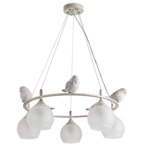 Подвесная люстра Arte Lamp Gemelli A2150SP-5WG Подвесная люстра Arte Lamp Gemelli A2150SP-5WG