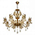 Подвесная люстра iLamp Asia 61078-8+4 BR
