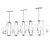Подвесная люстра Crystal Lux Nicolas SP12 L1600 Nickel/White