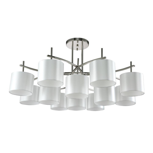 Потолочная люстра Crystal Lux Sergio PL8+4 Nickel Потолочная люстра Crystal Lux Sergio PL8+4 Nickel