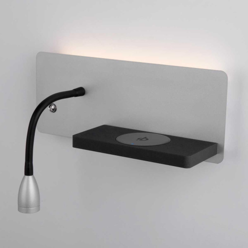 Бра Elektrostandard Kofro R Led серебро/чёрный MRL LED 1112 a053078 Бра Elektrostandard Kofro R Led серебро/чёрный MRL LED 1112 a053078