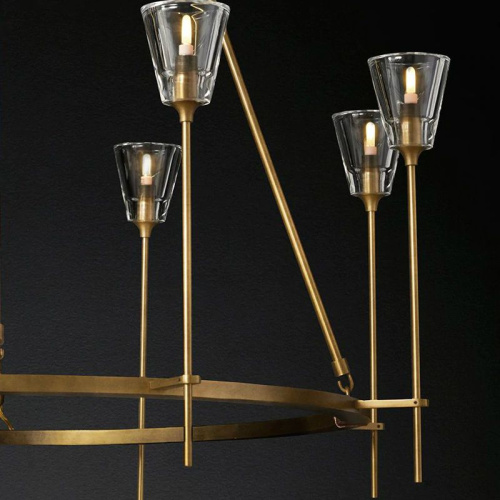 Люстра Torche De Verre 8 gold Люстра Torche De Verre 8 gold