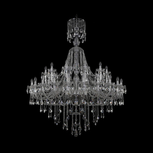 Подвесная люстра Bohemia Ivele 1415/24+12/530/XL-186 Ni Подвесная люстра Bohemia Ivele 1415/24+12/530/XL-186 Ni