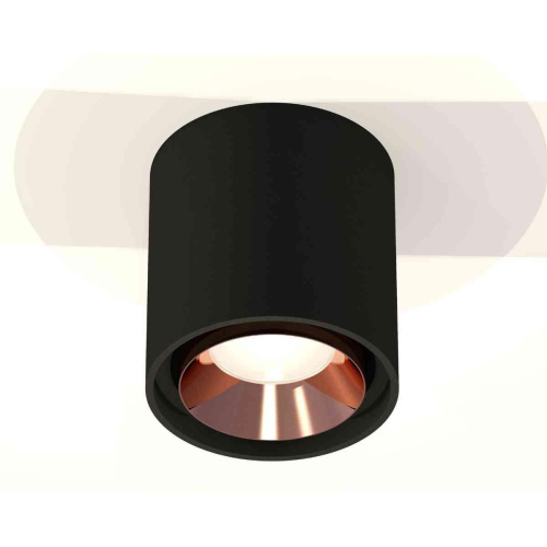 Комплект накладного светильника Ambrella light Techno Spot XS7723005 SBK/PPG черный песок/золото розовое полированное (C7723, N7035) Комплект накладного светильника Ambrella light Techno Spot XS7723005 SBK/PPG черный песок/золото розовое полированное (C7723, N7035)