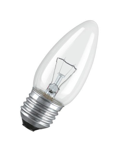 Лампа накаливания E27 60W 2700K прозрачная 4008321665973 Лампа накаливания E27 60W 2700K прозрачная 4008321665973