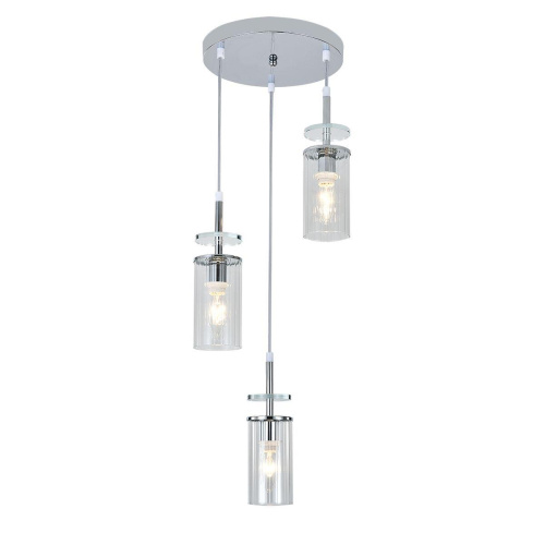 Подвесная люстра Escada Avolto 10191/3 Chrome Подвесная люстра Escada Avolto 10191/3 Chrome