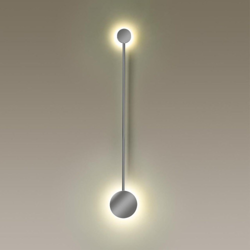 Настенный светодиодный светильник Odeon Light Hightech Gent 4339/8WL Настенный светодиодный светильник Odeon Light Hightech Gent 4339/8WL