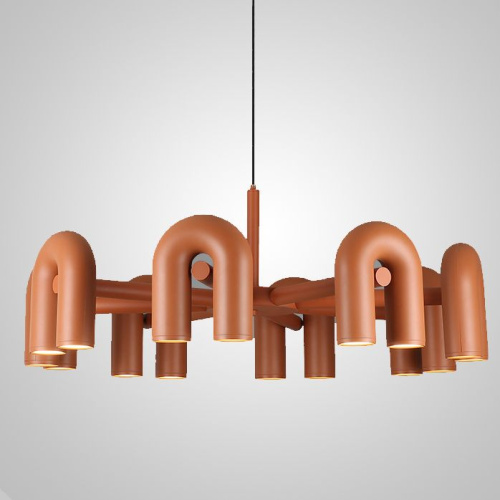 Подвесная Люстра Fanny 8 Orange By Imperiumloft Подвесная Люстра Fanny 8 Orange By Imperiumloft