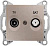 Розетка TV/SAT проходная Schneider Electric Sedna 8dB SDN3401268