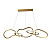Подвесной светодиодный светильник Kink Light Сена 07609-5AL,36