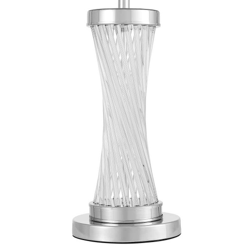 Настольная лампа Lumina Deco Villanova LDT 302 CHR+WT Настольная лампа Lumina Deco Villanova LDT 302 CHR+WT
