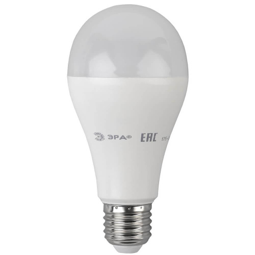 Лампа светодиодная ЭРА E27 18W 2700K матовая ECO LED A65-18W-827-E27 Б0031706 Лампа светодиодная ЭРА E27 18W 2700K матовая ECO LED A65-18W-827-E27 Б0031706