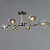 Светильник потолочный Illumico IL0272-6CSQ-25 BK AB TRENTO