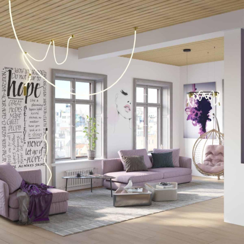 Торшер Odeon Light Corda 4398/15FL Торшер Odeon Light Corda 4398/15FL