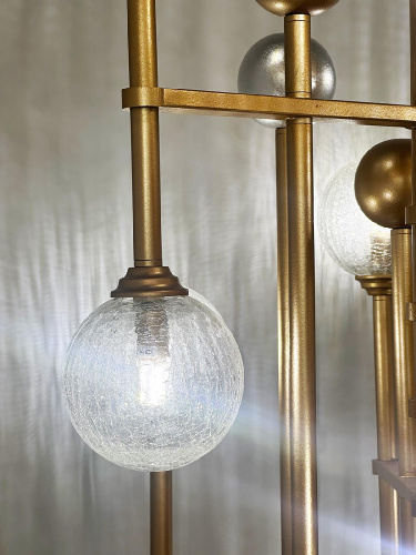 Люстра Fluxus 12 gold Люстра Fluxus 12 gold