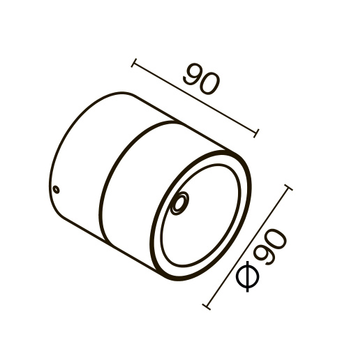 Потолочный светильник Outdoor O310CL-L7W3K Потолочный светильник Outdoor O310CL-L7W3K