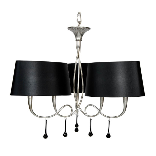 Подвесная люстра Mantra Paola Painted Silver 3530 Подвесная люстра Mantra Paola Painted Silver 3530