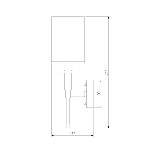 Бра Eurosvet Brielle 60132/1 латунь Бра Eurosvet Brielle 60132/1 латунь