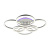 Потолочная светодиодная люстра Profit Light 5894/6 WHT