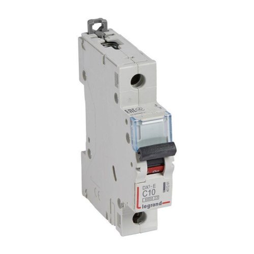 Выключатель автоматический модульный Legrand DX3-E 6000 1П 10А 6кА AC 407261 Выключатель автоматический модульный Legrand DX3-E 6000 1П 10А 6кА AC 407261