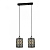 Подвесной светильник IMEX MD.6145-2-P BK+CH