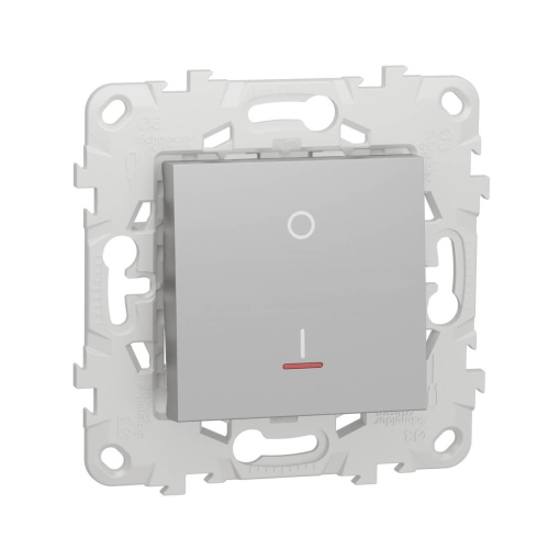 Выключатель одноклавишный Schneider Electric Unica New NU526230S Выключатель одноклавишный Schneider Electric Unica New NU526230S