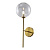 Бра Crystal Lux Marzo AP1 Bronze/Transparente