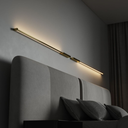 Настенный светодиодный светильник Elektrostandard Alto LED латунь 3000K 40133/LED a069821 Настенный светодиодный светильник Elektrostandard Alto LED латунь 3000K 40133/LED a069821