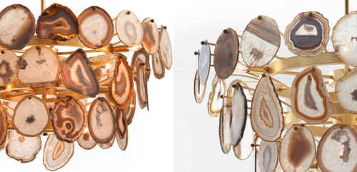 Люстра Agate Burst Chandelier 3 Round D70 By Imperiumloft