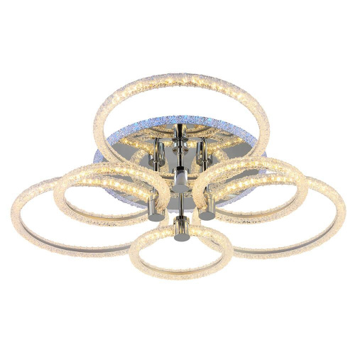 Потолочная светодиодная люстра Profit Light 8024/3+3 CHR Потолочная светодиодная люстра Profit Light 8024/3+3 CHR