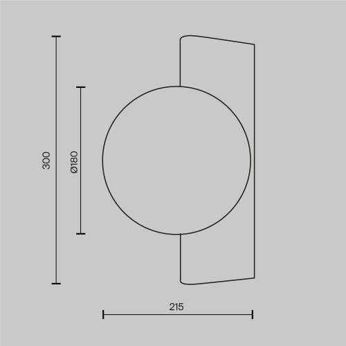 Бра Maytoni Avant-garde MOD324WL-01BS Бра Maytoni Avant-garde MOD324WL-01BS