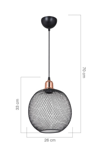 Подвесной светильник Toplight Beatrix TL1602H-01BK Подвесной светильник Toplight Beatrix TL1602H-01BK
