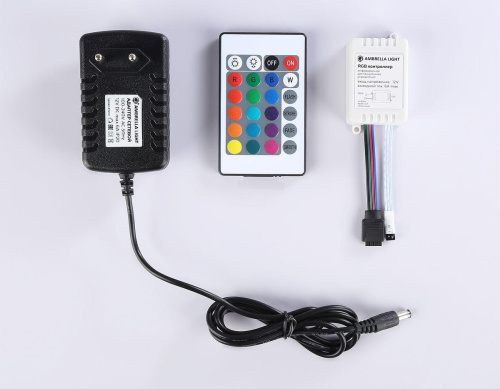 Светодиодная лента Ambrella Light 14,4W/m 60LED/m 5050SMD RGB 5M GS2402 Светодиодная лента Ambrella Light 14,4W/m 60LED/m 5050SMD RGB 5M GS2402