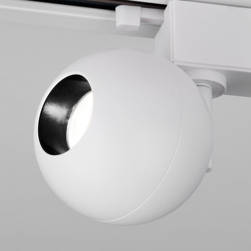 Трековый светодиодный светильник Elektrostandard Ball белый 8W 4200K LTB76 a053740 Трековый светодиодный светильник Elektrostandard Ball белый 8W 4200K LTB76 a053740