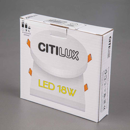 Встраиваемый светодиодный светильник Citilux Вега CLD5218W Встраиваемый светодиодный светильник Citilux Вега CLD5218W