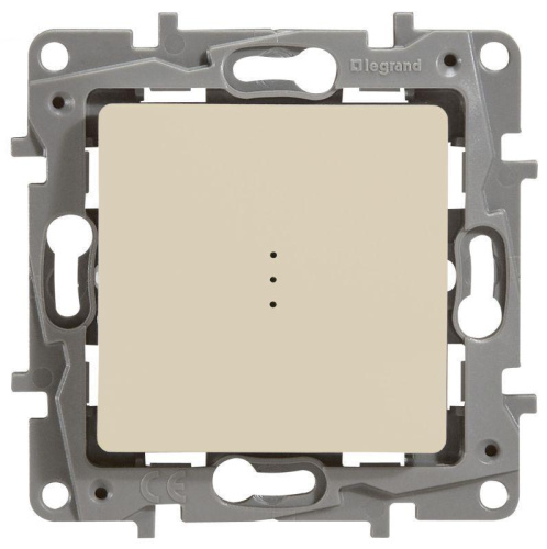 Переключатель одноклавишный Legrand Etika с подсветкой 10A 250V слоновая кость 672315 Переключатель одноклавишный Legrand Etika с подсветкой 10A 250V слоновая кость 672315