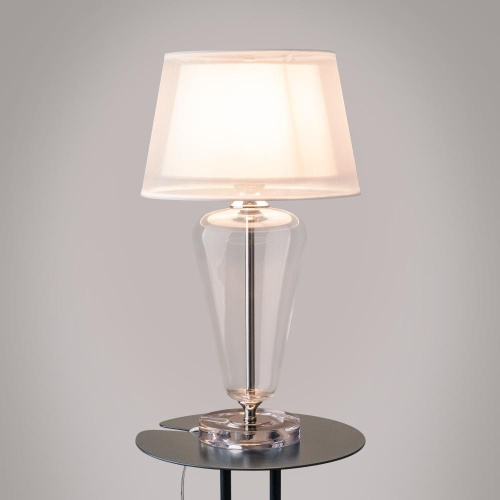Настольная лампа Maytoni Verre Z005TL-01CH Настольная лампа Maytoni Verre Z005TL-01CH