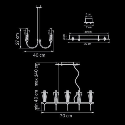 Подвесная люстра Lightstar Owio 757104 Подвесная люстра Lightstar Owio 757104
