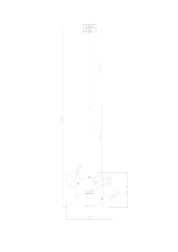 Подвесной светодиодный светильник Freya Amoris FR5128PL-L10BS1 Подвесной светодиодный светильник Freya Amoris FR5128PL-L10BS1