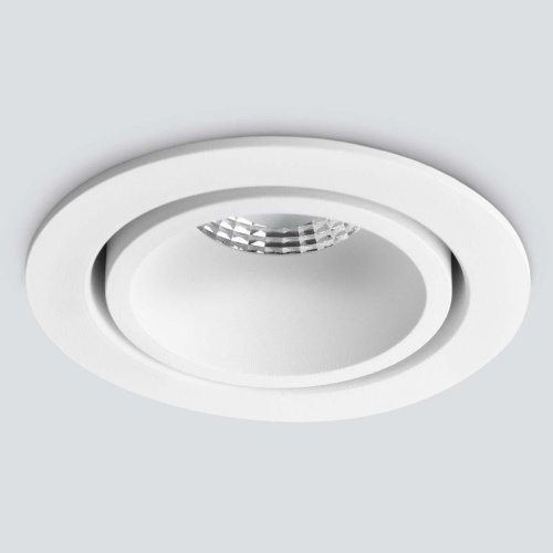 Встраиваемый светодиодный светильник Elektrostandard 15267/LED 7W 4200K белый/белый a055721 Встраиваемый светодиодный светильник Elektrostandard 15267/LED 7W 4200K белый/белый a055721