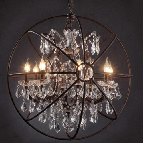 Подвесная люстра Loft IT Foucaults Orb Crystal Loft1897/6 Подвесная люстра Loft IT Foucaults Orb Crystal Loft1897/6
